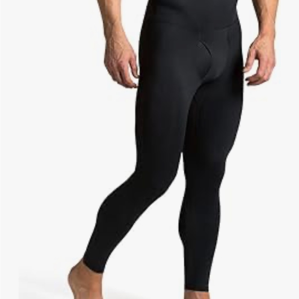 Tommie Copper Men's Black Compression Tights